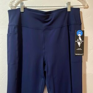 NWT Skechers Women’s high waisted Go Walk Joy pants, size xl, color Blue Iris!